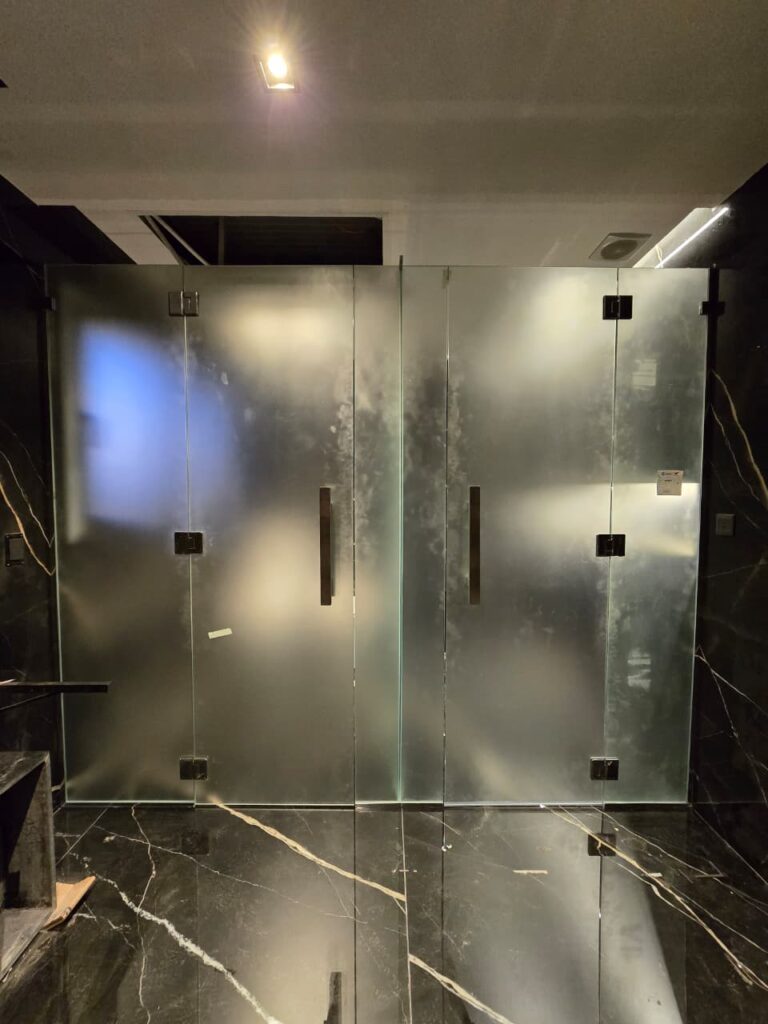 cerramiento en baño